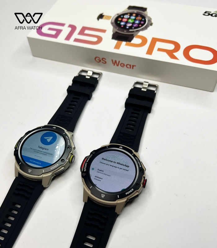 ساعت هوشمند اندروید سیم کارت خور کرم مدل G15 PRO (رجیستر شده )