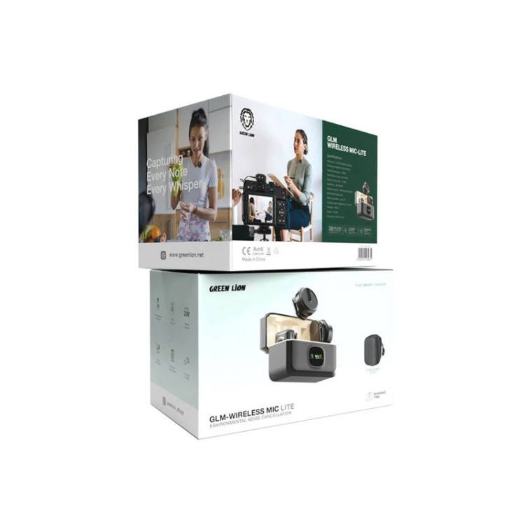 ست میکروفن بی سیم گرین لاین مدل GLM WIRELESS LITE 2024 (ورژن جدید )