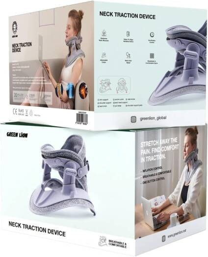 تراکشن گردن بادی گرین لاین مدل Green lion NECKTDEV neck traction