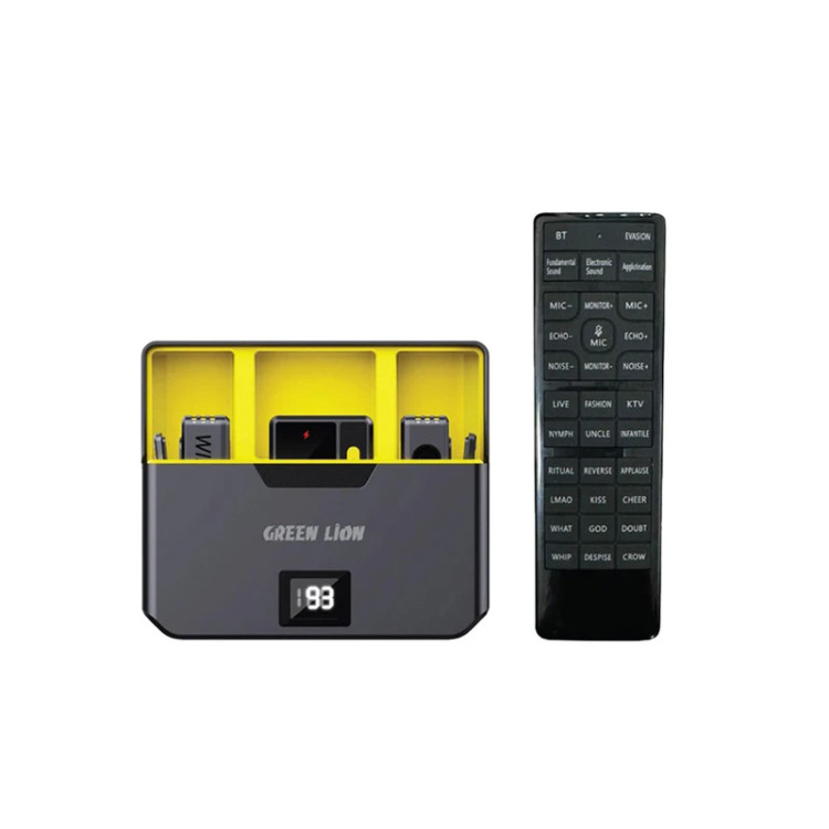 ست میکروفن بی سیم گرین لاین مدل Wireless Microphone lightning with Remote Control