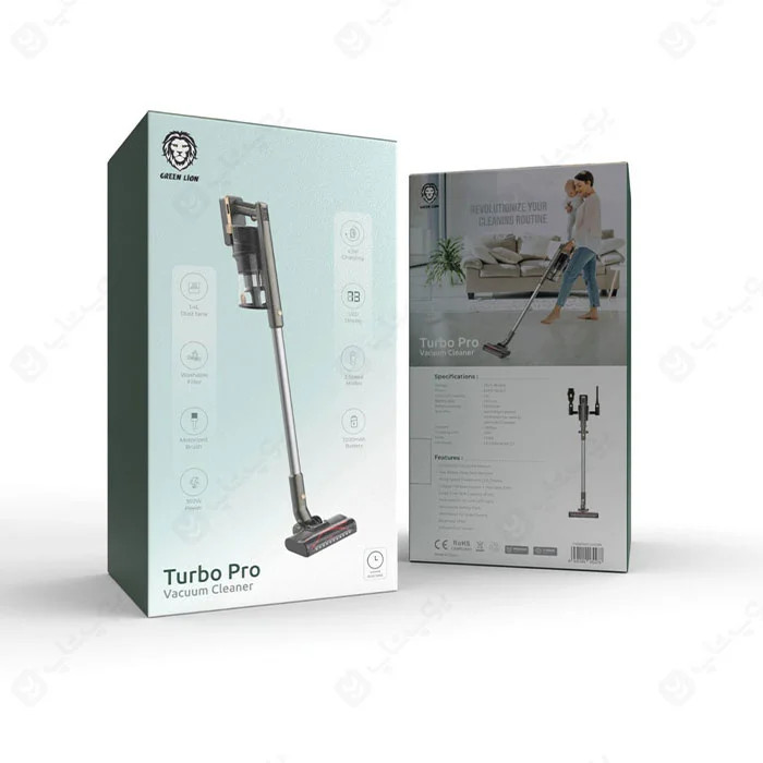 جارو شارژی گرین لاین مدل Turbo Pro GN350WCVAC