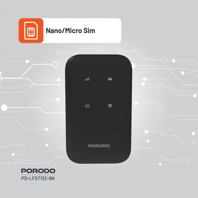 مودم همراه جیبی پرودو PORODO POCKET ROUTER LFS132