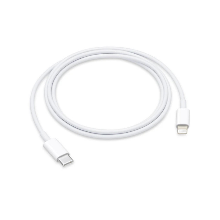 کابل شارژ USB-C به لایتنینگ اپل طول 1 متر آیفون 11 تا آیفون 14 پرو مکس (اورجینال)