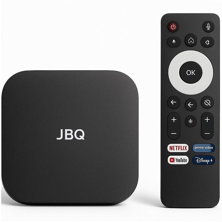 اندروید باکس JBQ مدل StreamX-JBQ Box i490832 با کیفیت ۴K و ریموت دار
