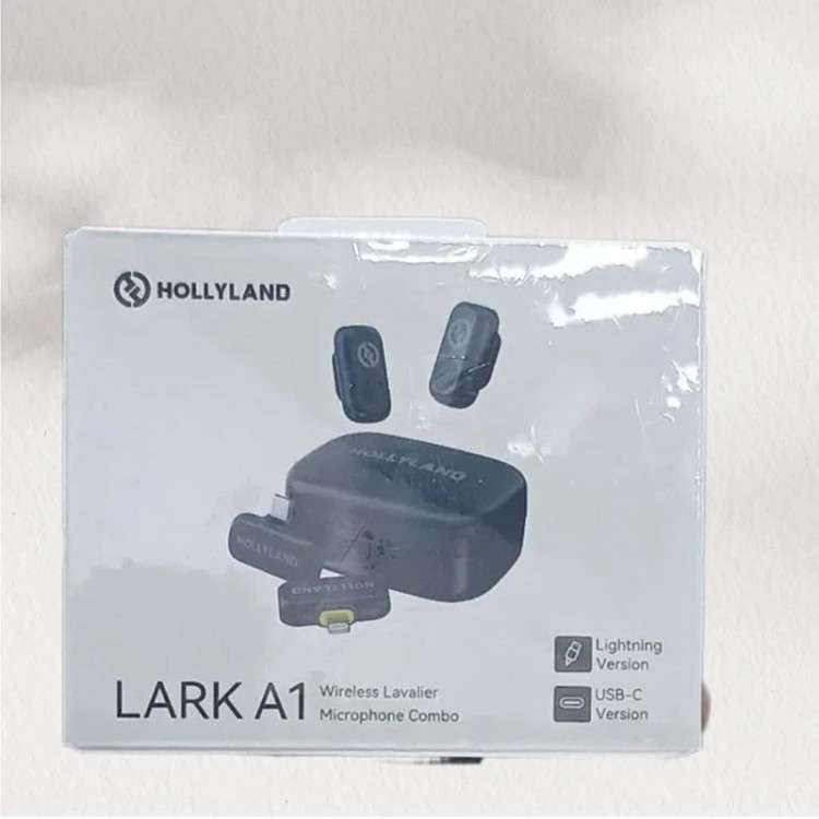 میکروفن بی سیم هالی لند مدل Lark A1 Combo با درگاه USB-C و Lightning (اورجینال)