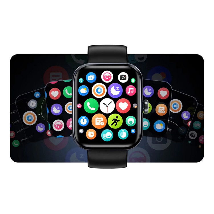 ساعت هوشمند 48 میلیمتری هایلو مدل Watch 4 با بند سیلیکونی